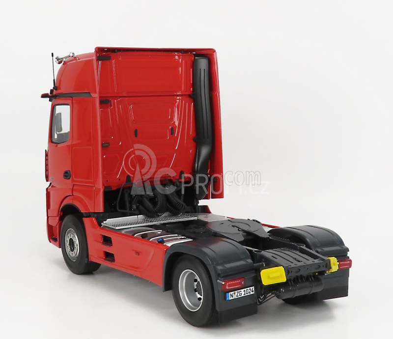 Nzg Mercedes benz Actros 2 1863 Gigaspace 4x2 Mirrorcam Tractor Truck 2-assi 2018 1:18 Red