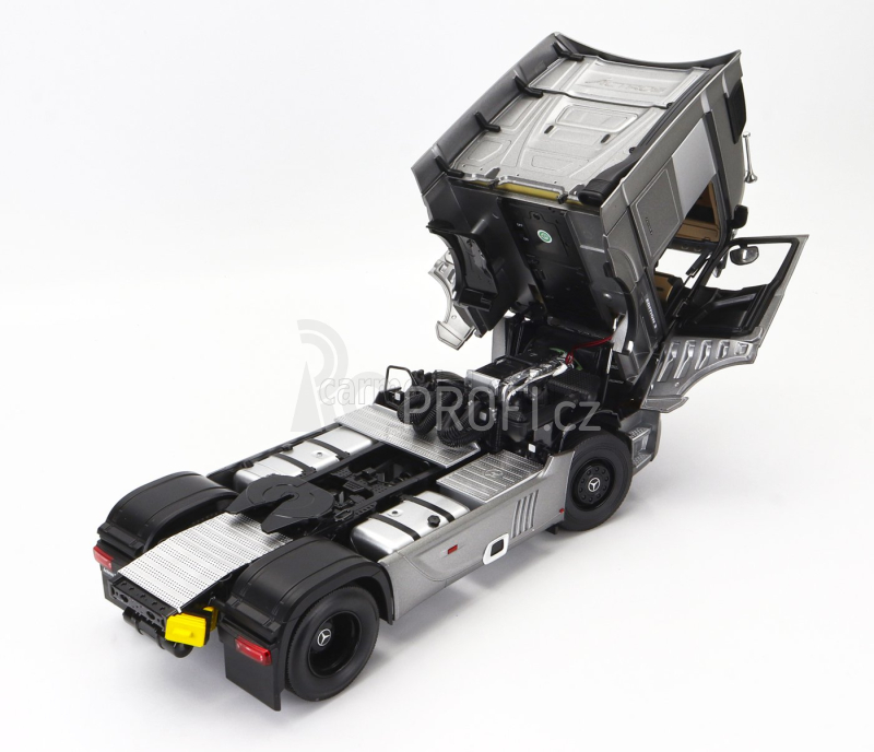 Nzg Mercedes benz Actros 2 1863 Gigaspace 4x2 Mirrorcam Tractor Truck 2-assi Edition 3 2020 1:18 Grey