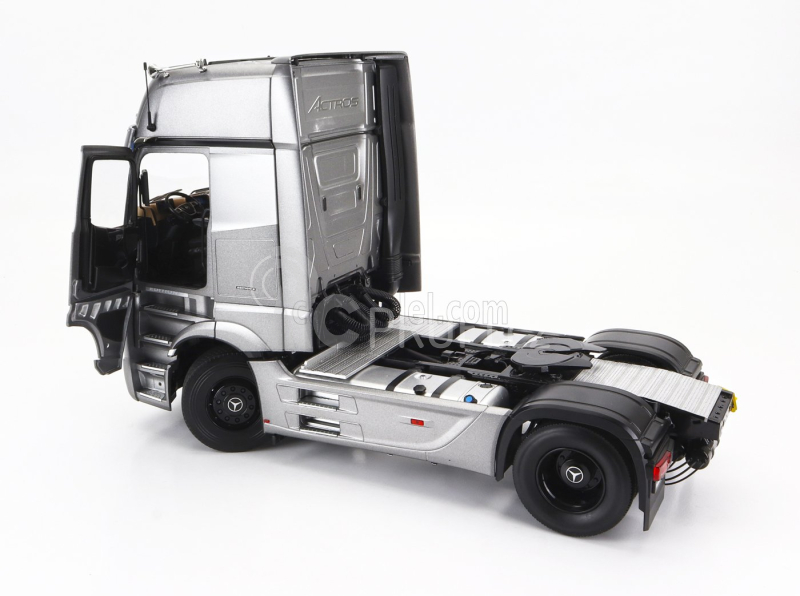 Nzg Mercedes benz Actros 2 1863 Gigaspace 4x2 Mirrorcam Tractor Truck 2-assi Edition 3 2020 1:18 Grey