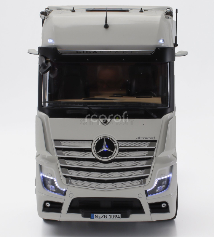Nzg Mercedes benz Actros L 1863 Gigaspace 4x2 Tractor Truck 2-assi 2023 1:18 Bílá
