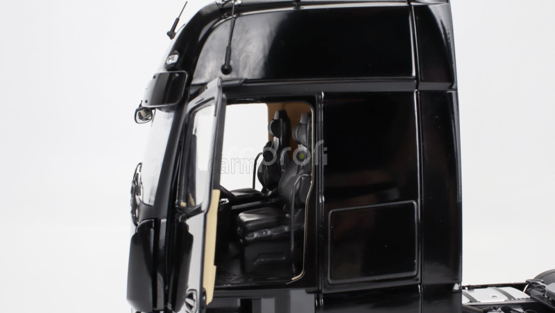 Nzg Mercedes benz Actros L 1863 Gigaspace 4x2 Tractor Truck 2-assi 2023 1:18 Black
