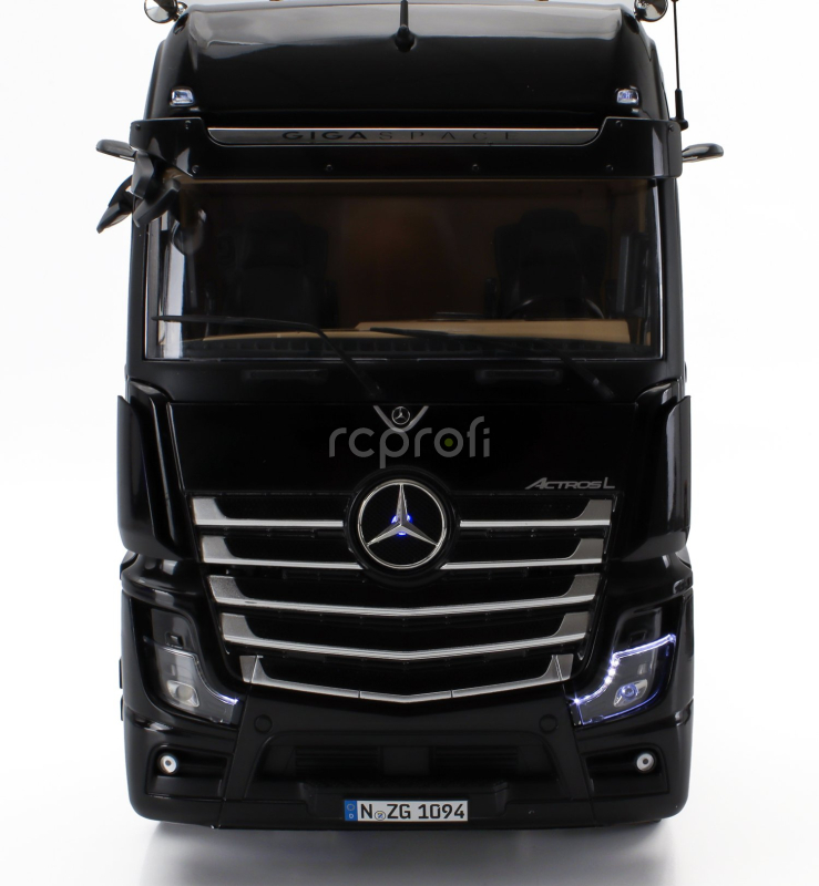 Nzg Mercedes benz Actros L 1863 Gigaspace 4x2 Tractor Truck 2-assi 2023 1:18 Black