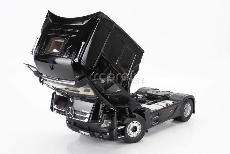 Nzg Mercedes benz Actros L 1863 Gigaspace 4x2 Tractor Truck 2-assi 2023 1:18 Black