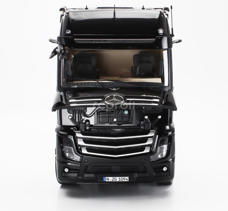 Nzg Mercedes benz Actros L 1863 Gigaspace 4x2 Tractor Truck 2-assi 2023 1:18 Black