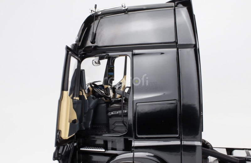 Nzg Mercedes benz Actros L 1863 Gigaspace 4x2 Tractor Truck 2-assi 2023 1:18 Black