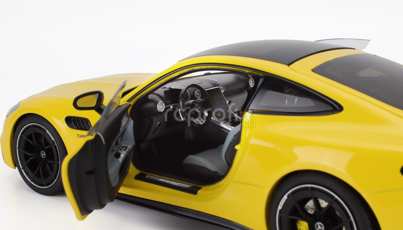 Nzg Mercedes benz Amg Gt43 (c192) Turbo 2024 1:18 Žlutá Černá