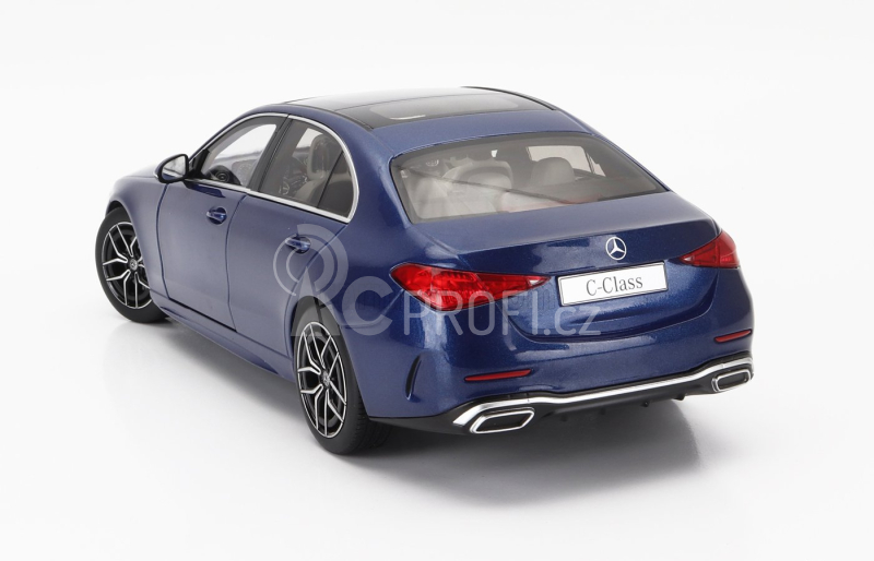 Nzg Mercedes benz C-class (w206) 2021 1:18 Spektrální Modrá Černá