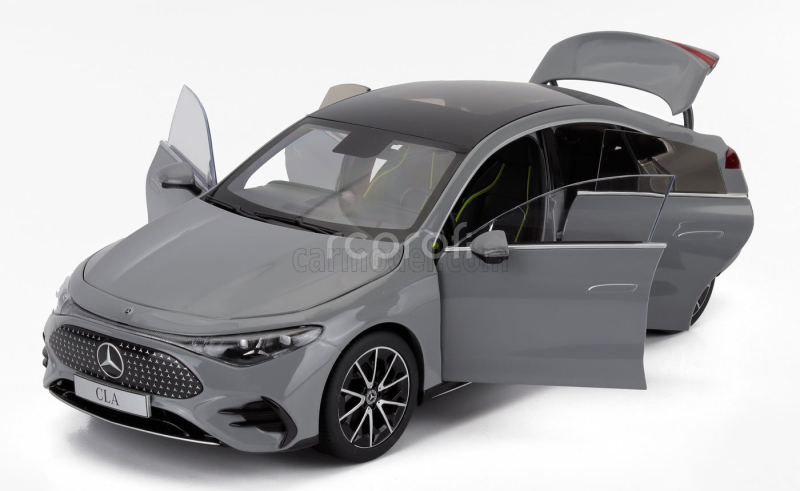 Nzg Mercedes benz Cla-class (c174) Bev 2025 1:18 Alpin Grey