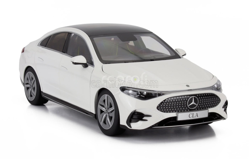 Nzg Mercedes benz Cla-class (c174) Bev 2025 1:18 Polární Bílá