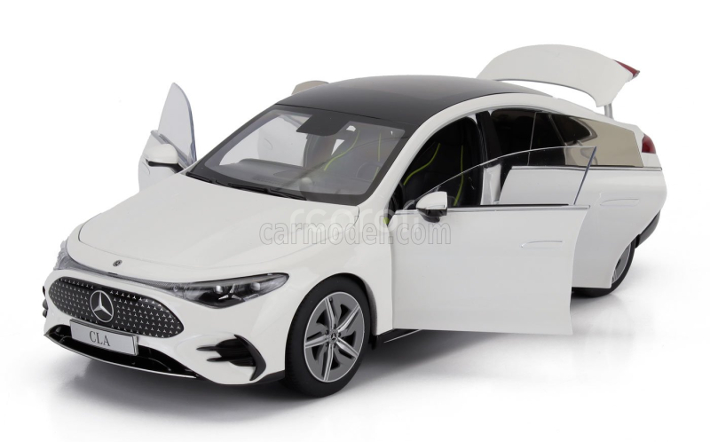 Nzg Mercedes benz Cla-class (c174) Bev 2025 1:18 Polární Bílá