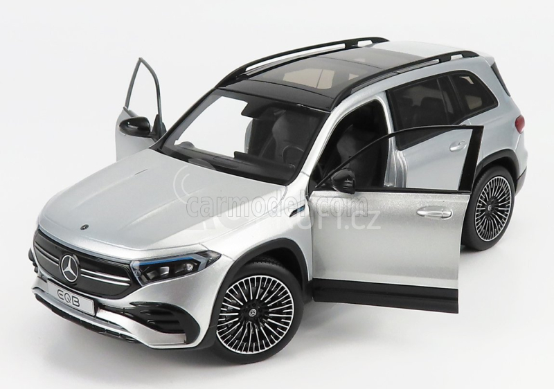 Nzg Mercedes benz Eqb (h243) 2021 1:18 Iridium Silver