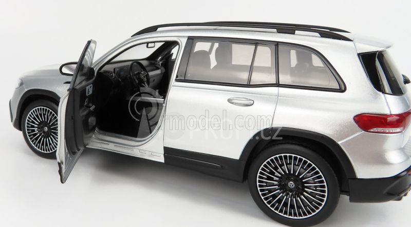 Nzg Mercedes benz Eqb (h243) 2021 1:18 Iridium Silver