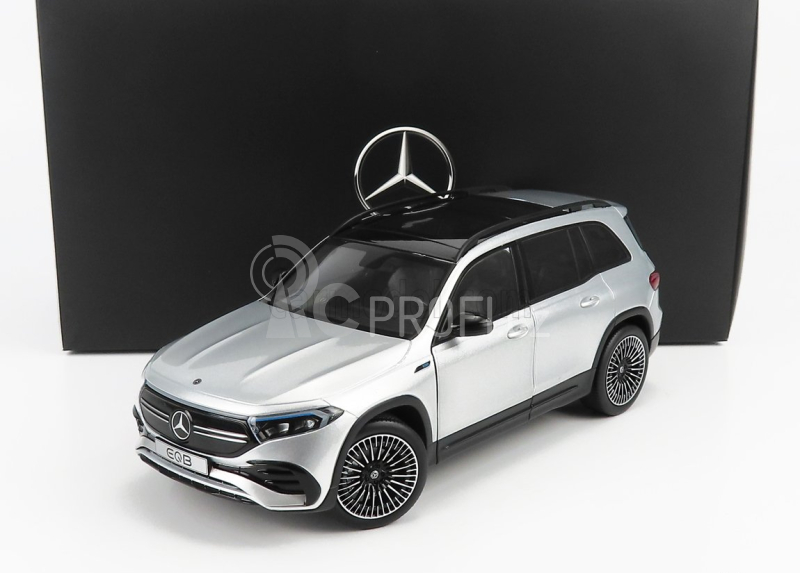 Nzg Mercedes benz Eqb (h243) 2021 1:18 Iridium Silver