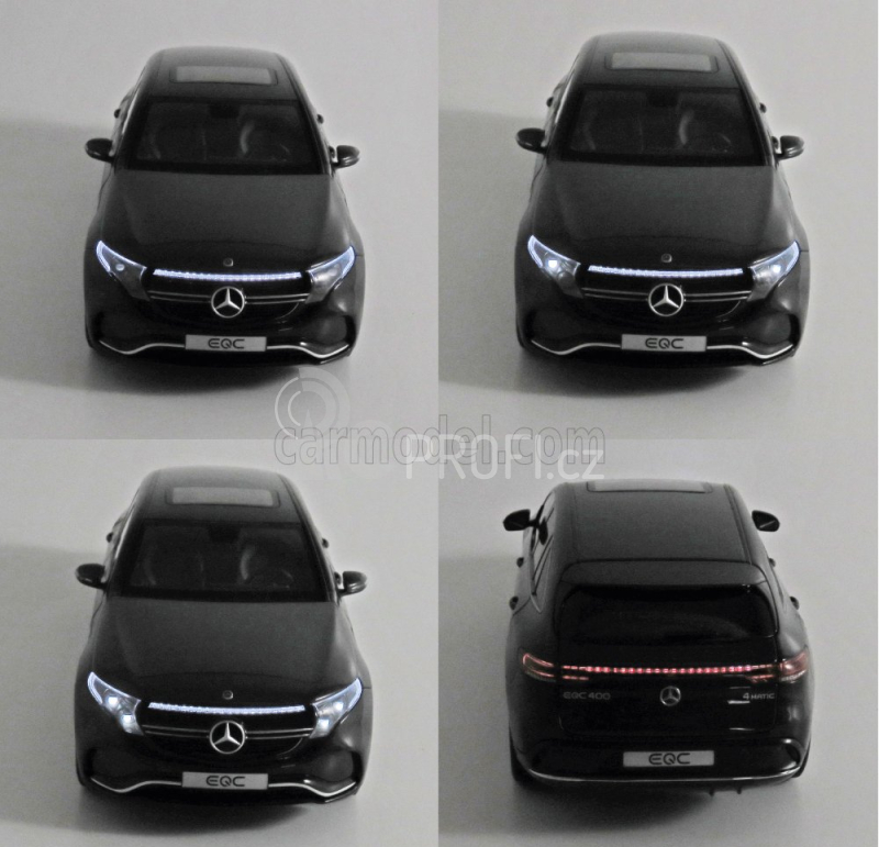 Nzg Mercedes benz Eqc 400 (n293) 4matic 2019 1:18 Grafitová Šedá