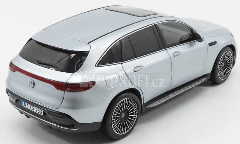 Nzg Mercedes benz Eqc 400 (n293) 4matic 2019 1:18 Hightech Stříbro