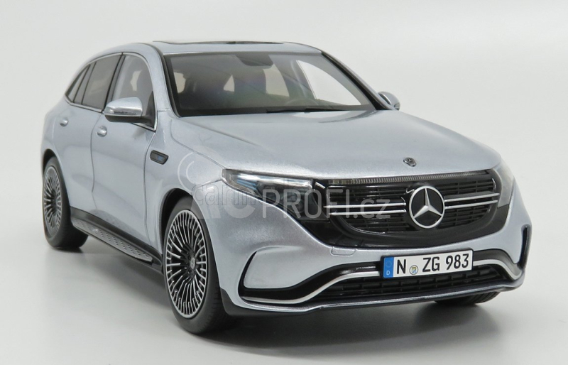 Nzg Mercedes benz Eqc 400 (n293) 4matic 2019 1:18 Hightech Stříbro
