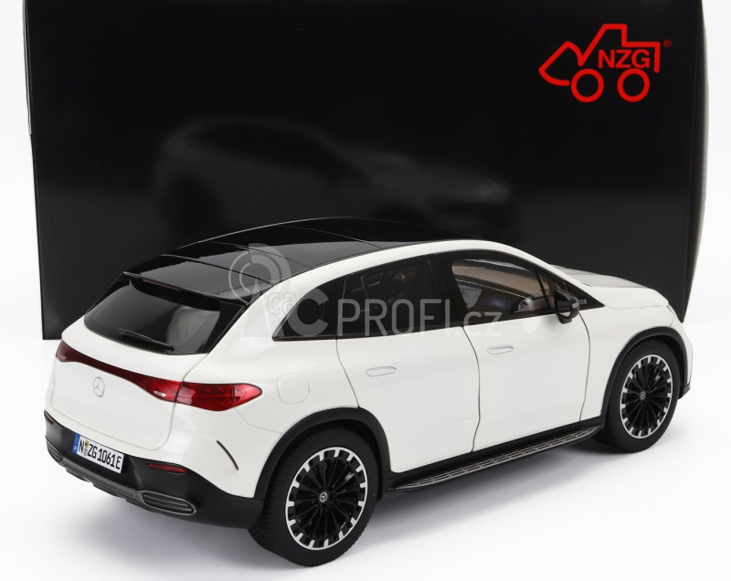 Nzg Mercedes benz Eqe Suv Amg Line (x294) 2023 1:18 Diamantová Bílá Met