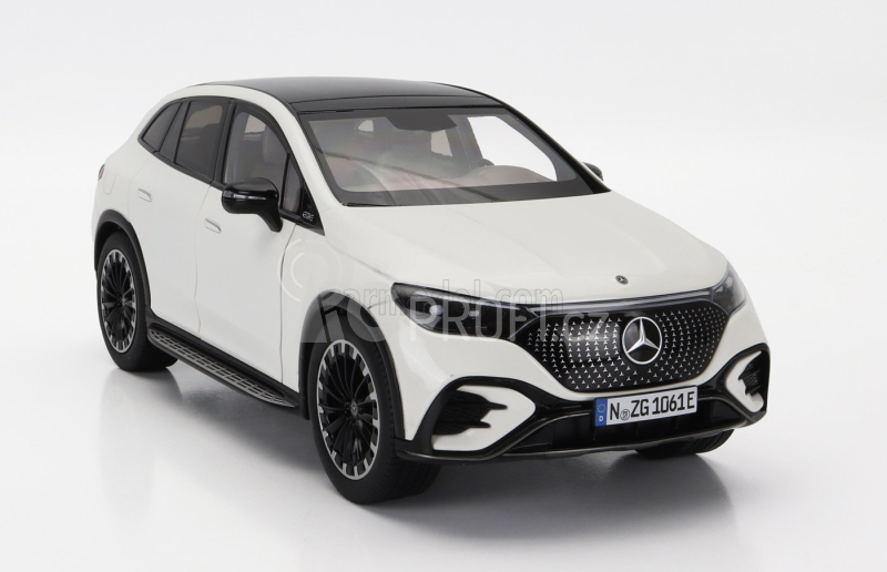 Nzg Mercedes benz Eqe Suv Amg Line (x294) 2023 1:18 Diamantová Bílá Met