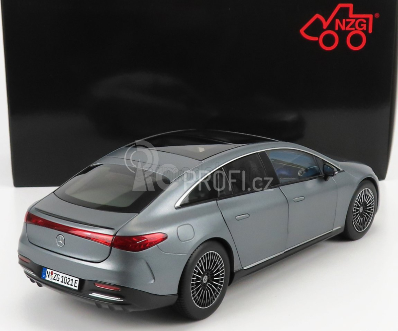 Nzg Mercedes benz Eqs Amg Line (v297) 2022 1:18 Selenit Grey Met