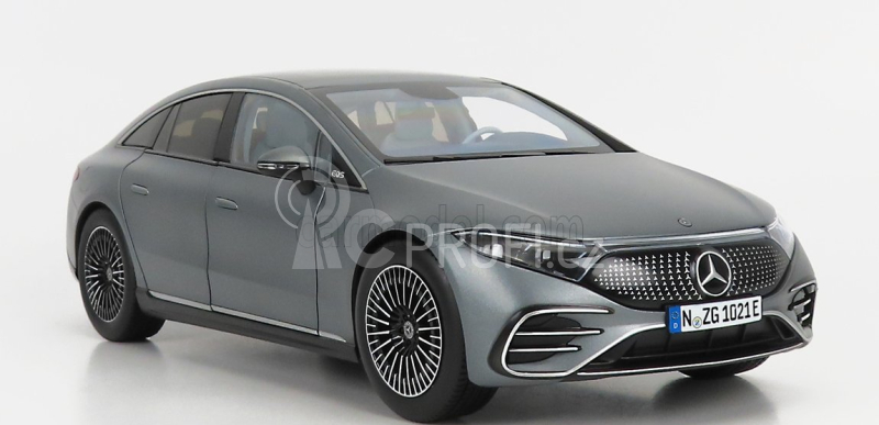 Nzg Mercedes benz Eqs Amg Line (v297) 2022 1:18 Selenit Grey Met