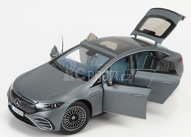 Nzg Mercedes benz Eqs Amg Line (v297) 2022 1:18 Selenit Grey Met