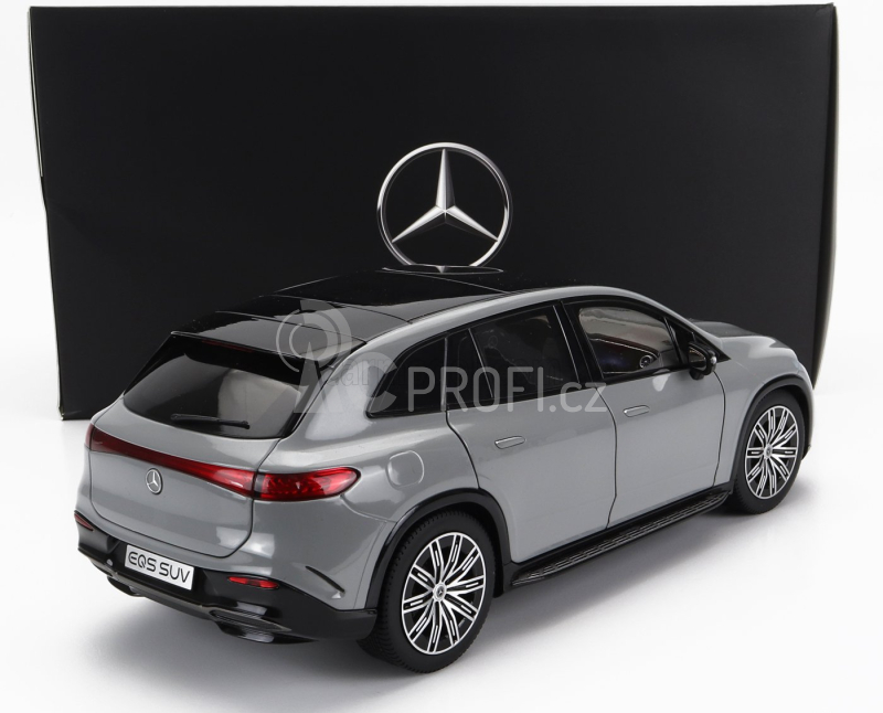 Nzg Mercedes benz Eqs Suv (x296) Von Mercedes-eq 2022 1:18 Alpine Grey