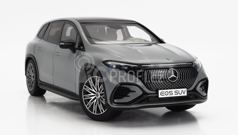 Nzg Mercedes benz Eqs Suv (x296) Von Mercedes-eq 2022 1:18 Alpine Grey
