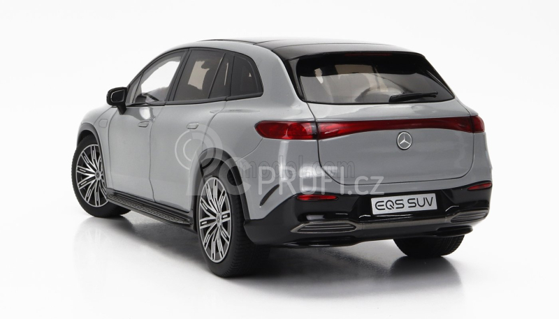 Nzg Mercedes benz Eqs Suv (x296) Von Mercedes-eq 2022 1:18 Alpine Grey