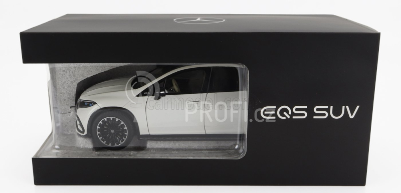 Nzg Mercedes benz Eqs Suv (x296) Von Mercedes-eq 2022 1:18 Diamantově Bílá