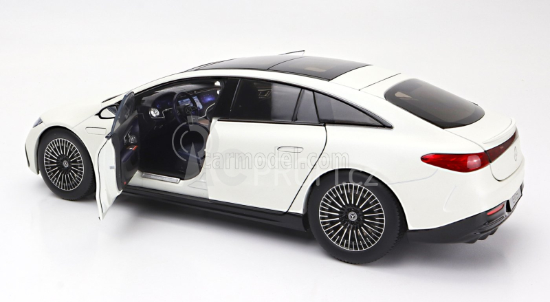 Nzg Mercedes benz Eqs (v297) 2022 1:18 Opalit Bílý Světlý
