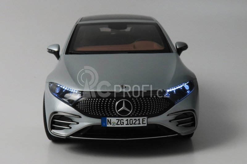 Nzg Mercedes benz Eqs Von Mercedes-eq 2022 1:18 Hightec Silver