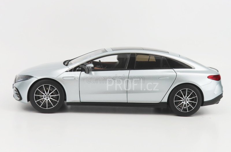 Nzg Mercedes benz Eqs Von Mercedes-eq 2022 1:18 Hightec Silver