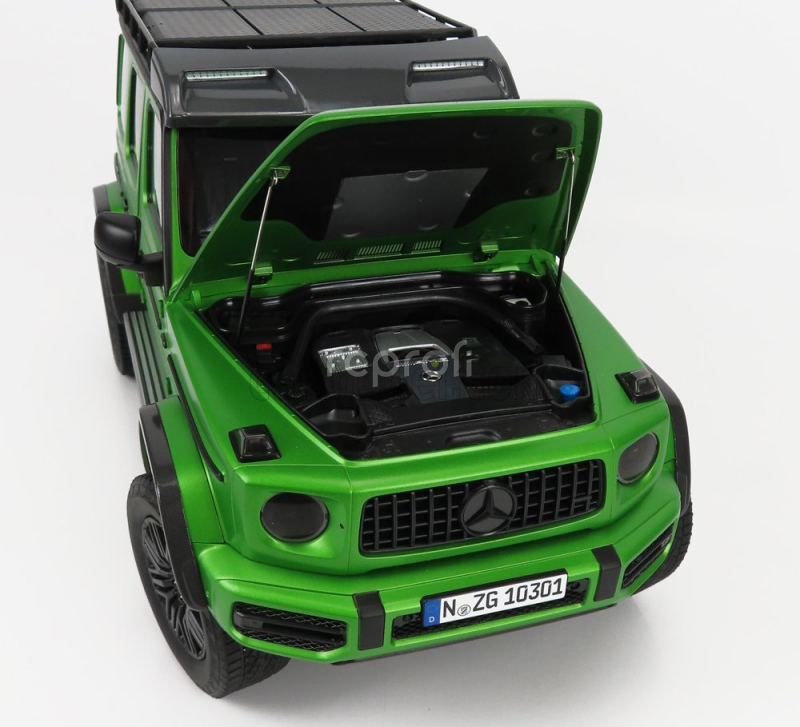 Nzg Mercedes benz G-class 4x4² 2022 1:12 Peklo Magno Green Met