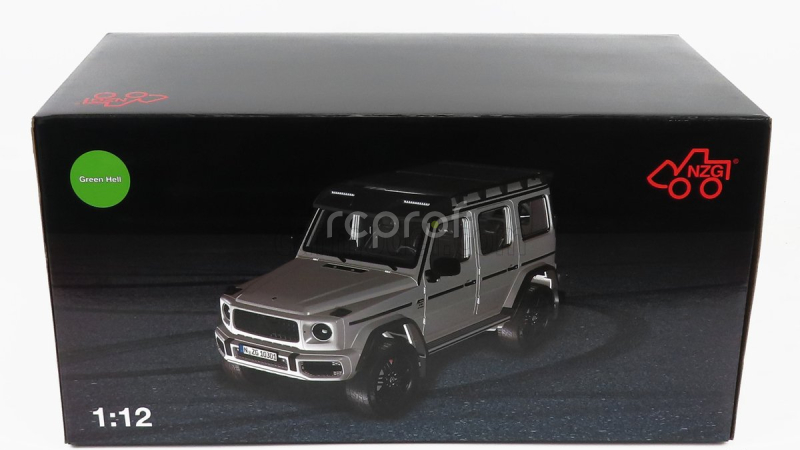 Nzg Mercedes benz G-class 4x4² 2022 1:12 Peklo Magno Green Met