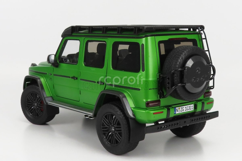 Nzg Mercedes benz G-class 4x4² 2022 1:12 Peklo Magno Green Met