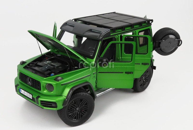 Nzg Mercedes benz G-class 4x4² 2022 1:12 Peklo Magno Green Met