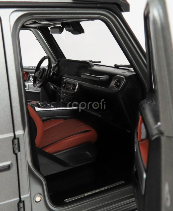 Nzg Mercedes benz G-class 4x4² 2022 1:12 Platina Stříbro Met