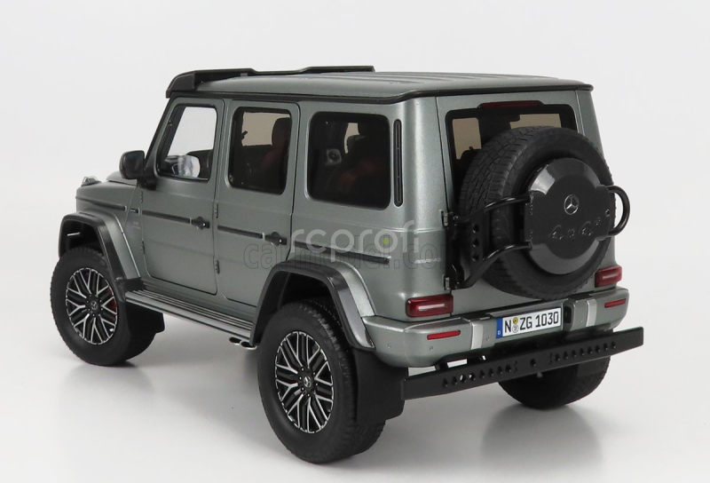 Nzg Mercedes benz G-class 4x4² 2022 1:12 Platina Stříbro Met
