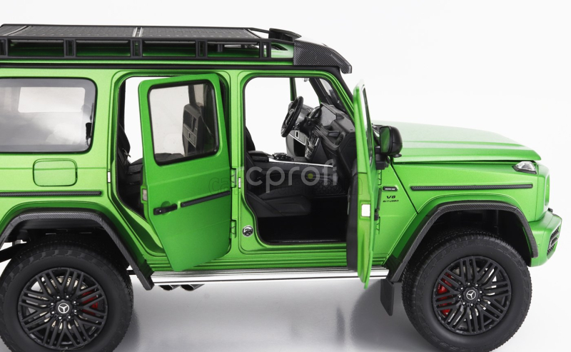 Nzg Mercedes benz G-class G63 4x4 Amg 2023 1:18 Pekelně Zelené Magno