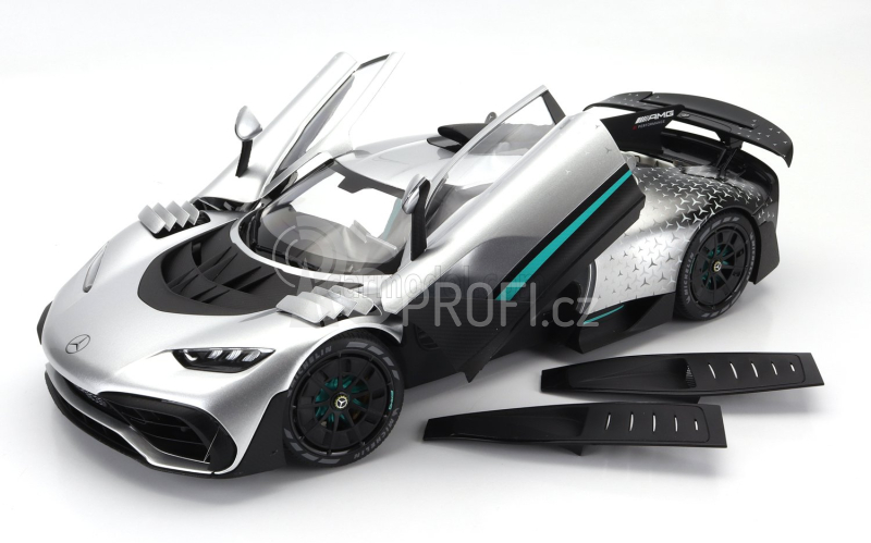 Nzg Mercedes benz One Amg (c298) 2023 1:12 Hightech Stříbro
