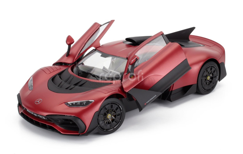 Nzg Mercedes benz One Amg (c298) 2023 1:18 Červená Černá