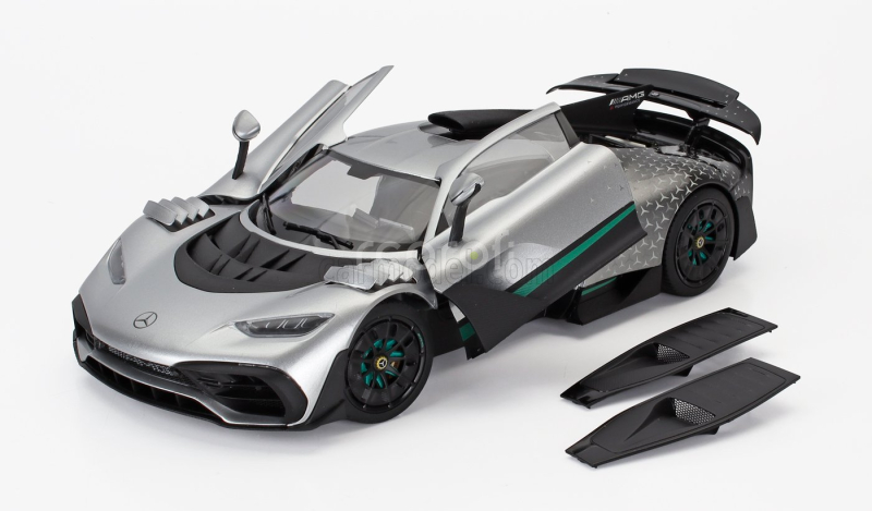 Nzg Mercedes benz One Amg (c298) 2023 1:18 Hightech Stříbro