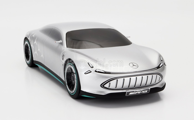 Nzg Mercedes benz Vision Amg Electric Car 2022 1:18 Stříbrná Zelená