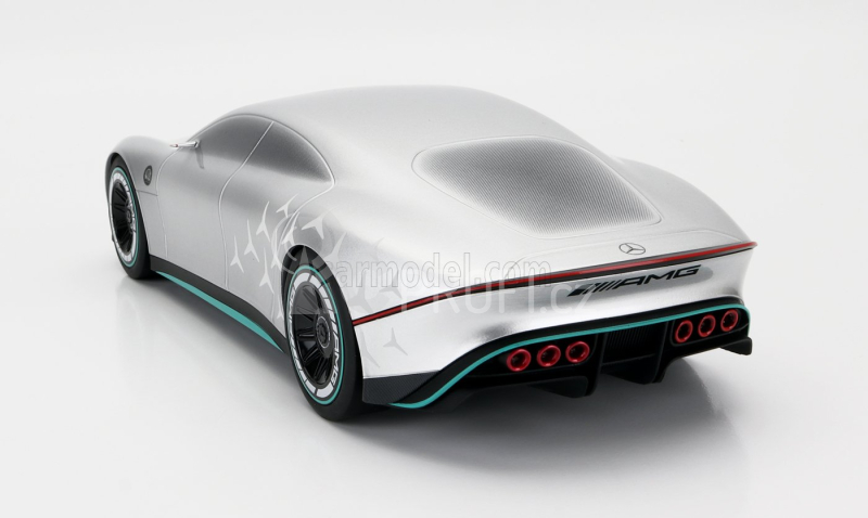 Nzg Mercedes benz Vision Amg Electric Car 2022 1:18 Stříbrná Zelená