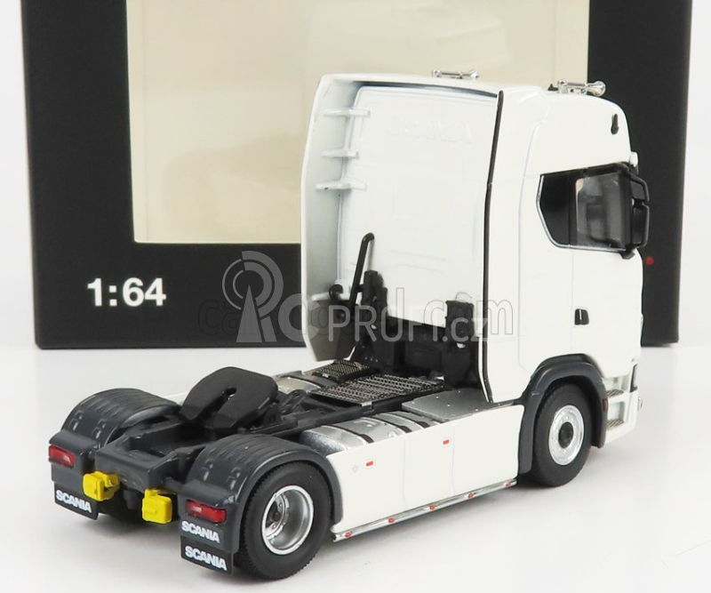 Nzg Scania S730 V8 Tractor Truck 2-assi 2017 1:64 Bílá
