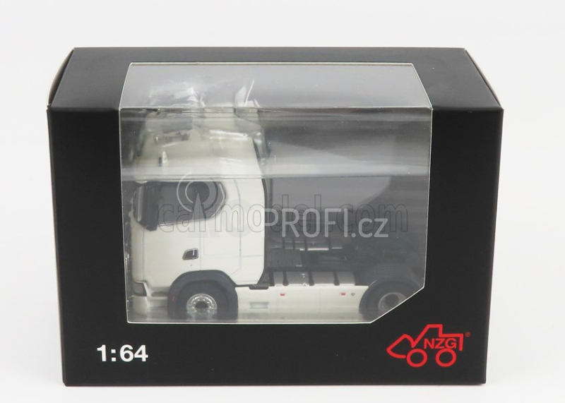 Nzg Scania S730 V8 Tractor Truck 2-assi 2017 1:64 Bílá