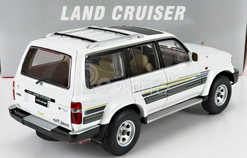 Nzg Toyota Land Cruiser J8 1990 1:18 Bílá