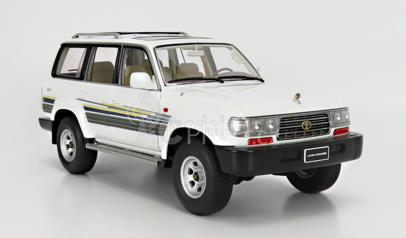 Nzg Toyota Land Cruiser J8 1990 1:18 Bílá