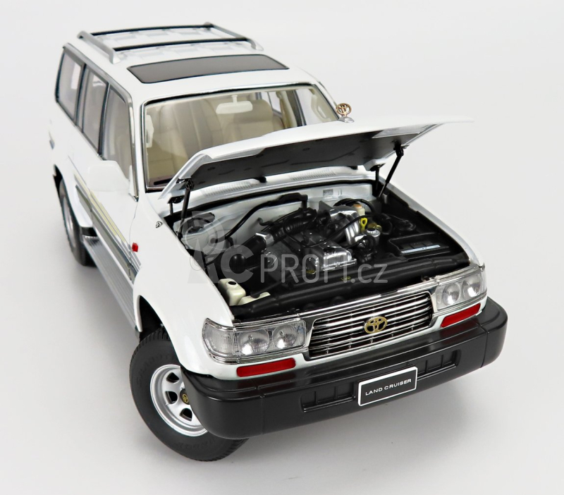 Nzg Toyota Land Cruiser J8 1990 1:18 Bílá