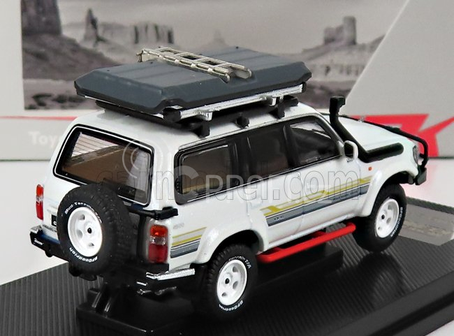 Nzg Toyota Land Cruiser J8 1990 1:64 Bílá